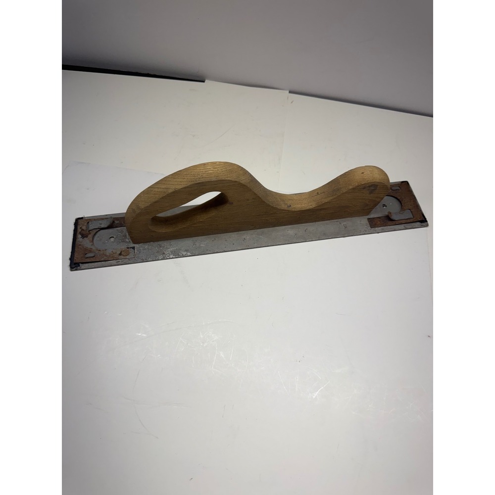 Vintage Wood Handle Hand Sander Metal Base Manual Sanding Tool Pasadena CA
